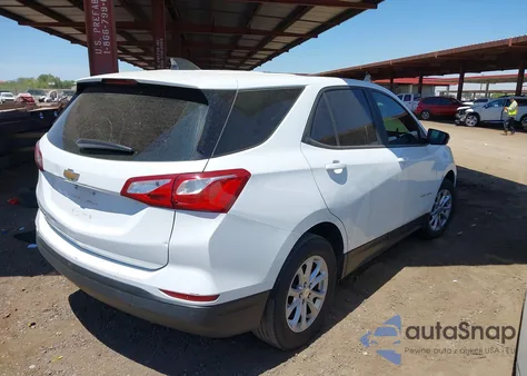 2020 Chevrolet Equinox Ls из США, поврежденный, VIN 3GNAXHEV9LS697630